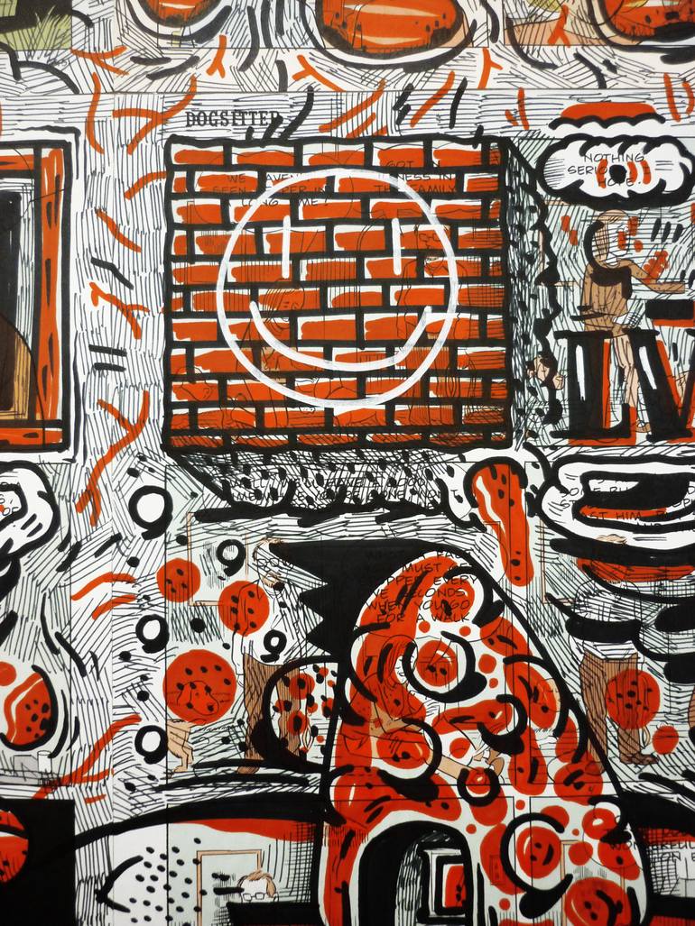 Original Pop Art Pop Culture/Celebrity Drawing by Vicente Aguado