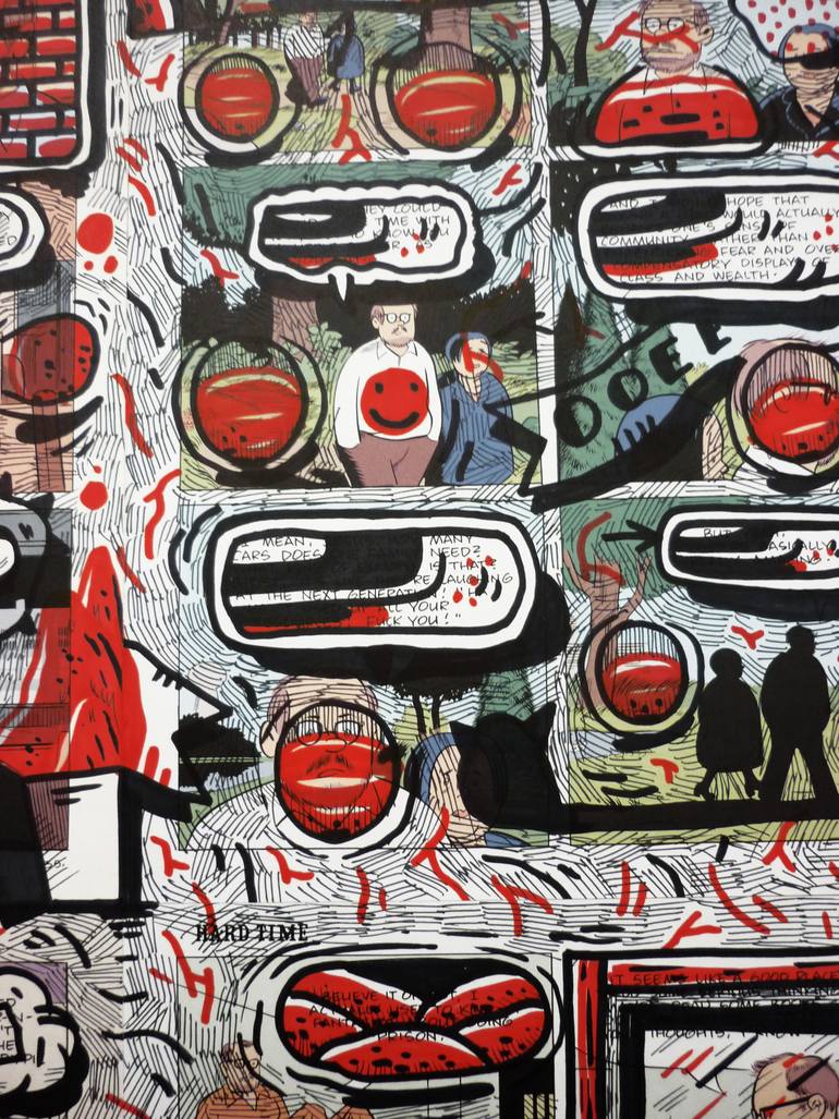 Original Pop Art Pop Culture/Celebrity Drawing by Vicente Aguado