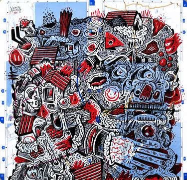 Print of Street Art Popular culture Drawings by Vicente Aguado