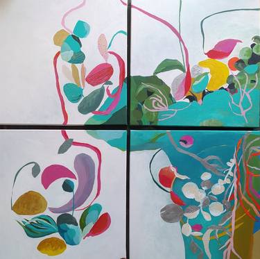 Original Abstract Paintings by Irene Guerriero