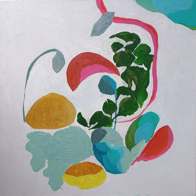 Original Abstract Painting by Irene Guerriero