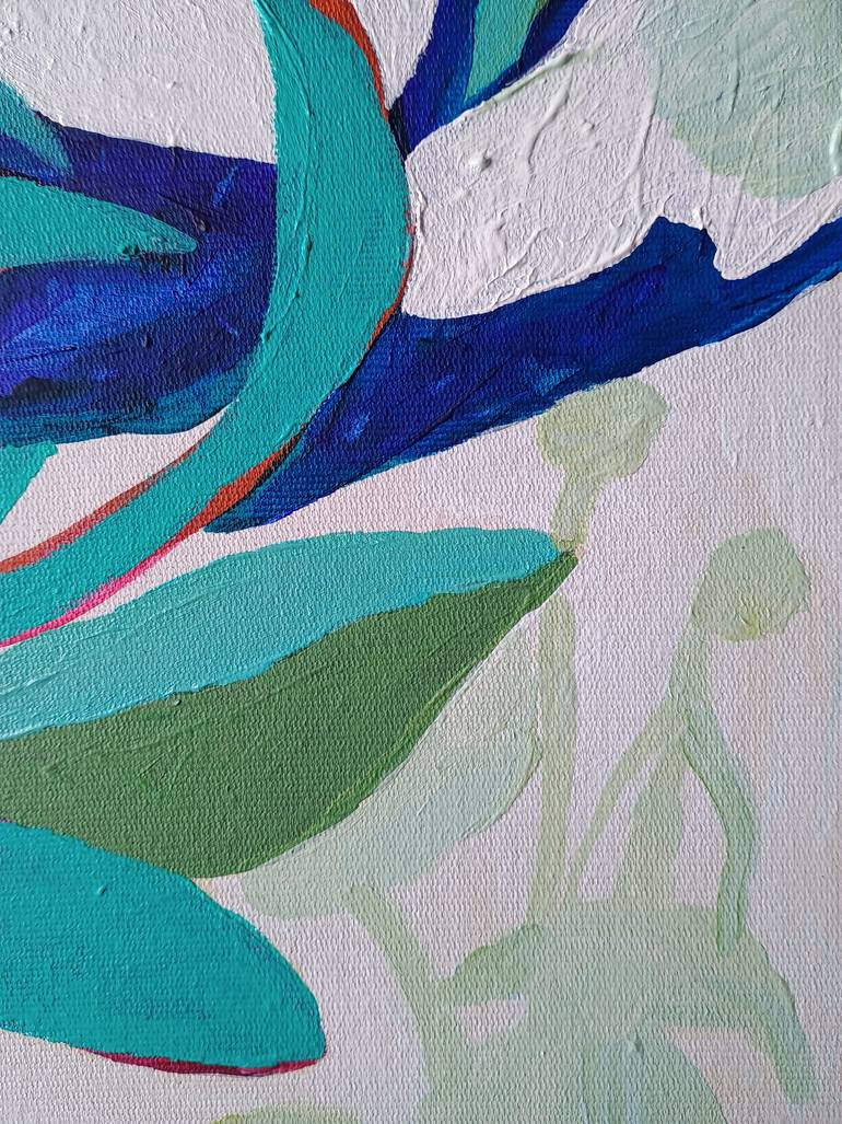 Original Figurative Botanic Painting by Irene Guerriero