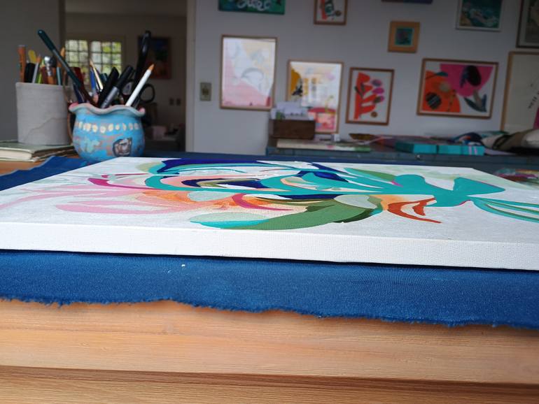 Original Figurative Botanic Painting by Irene Guerriero