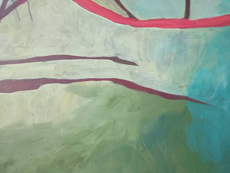 Original Abstract Nature Painting by Irene Guerriero
