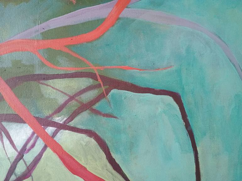 Original Abstract Nature Painting by Irene Guerriero