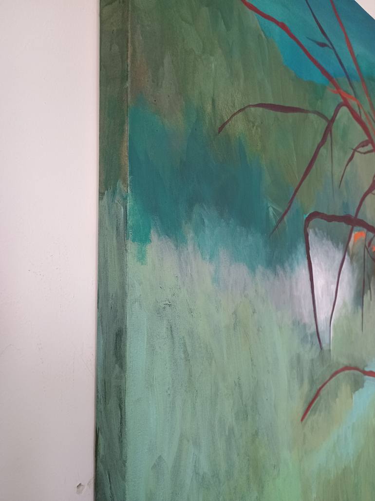 Original Abstract Nature Painting by Irene Guerriero
