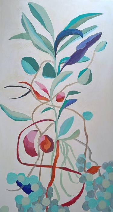 Original Figurative Nature Painting by Irene Guerriero