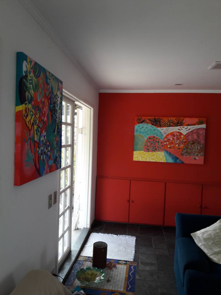 Original Figurative Nature Painting by Irene Guerriero