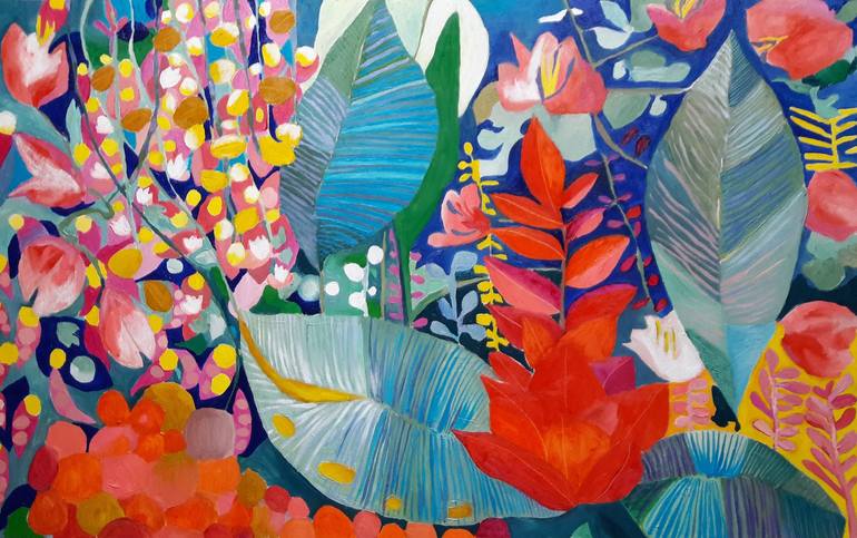 Amazonia Painting by Irene Guerriero | Saatchi Art