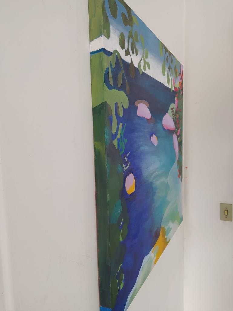 Original Figurative Seascape Painting by Irene Guerriero