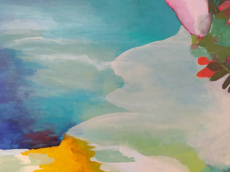 Original Figurative Seascape Painting by Irene Guerriero