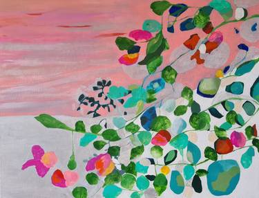 Original Abstract Nature Paintings by Irene Guerriero