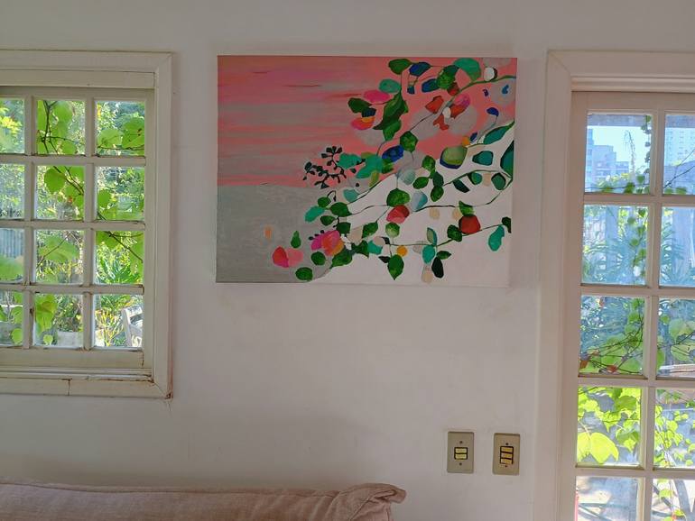 Original Abstract Nature Painting by Irene Guerriero