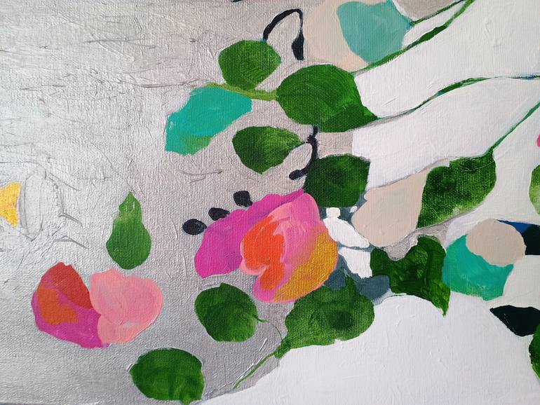Original Abstract Nature Painting by Irene Guerriero