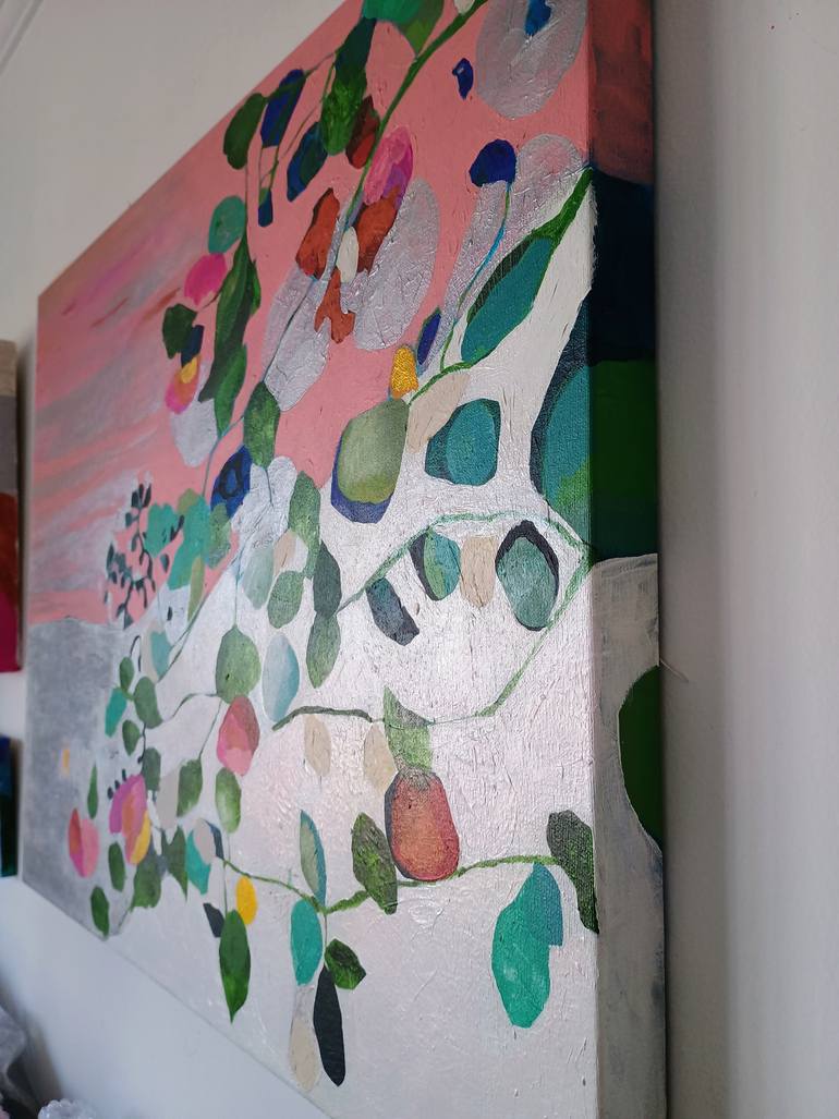 Original Abstract Nature Painting by Irene Guerriero