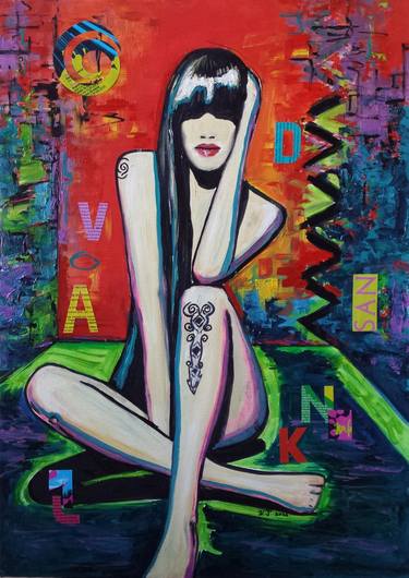 Print of Pop Art Erotic Paintings by Katarina Radenkovic