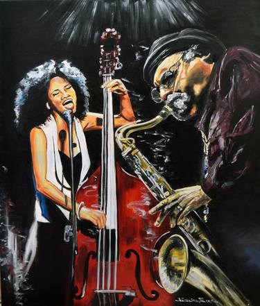 Print of Music Paintings by Katarina Radenkovic