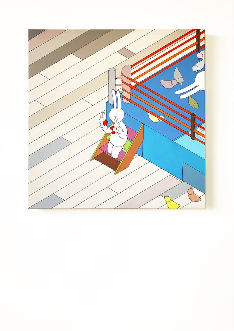 Original Illustration Humor Painting by Mr Clement