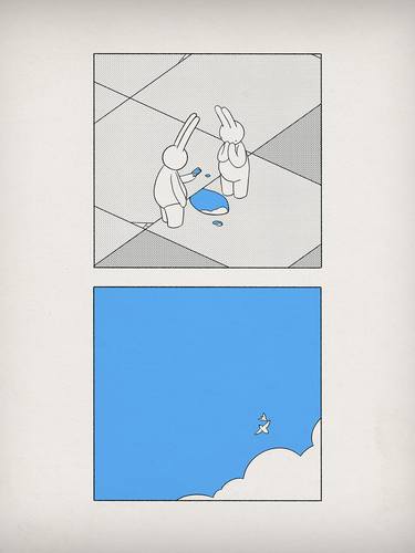 Original Illustration Comics Printmaking by Mr Clement