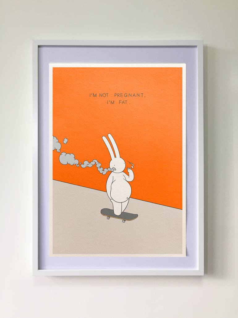 Original Contemporary Humor Printmaking by Mr Clement