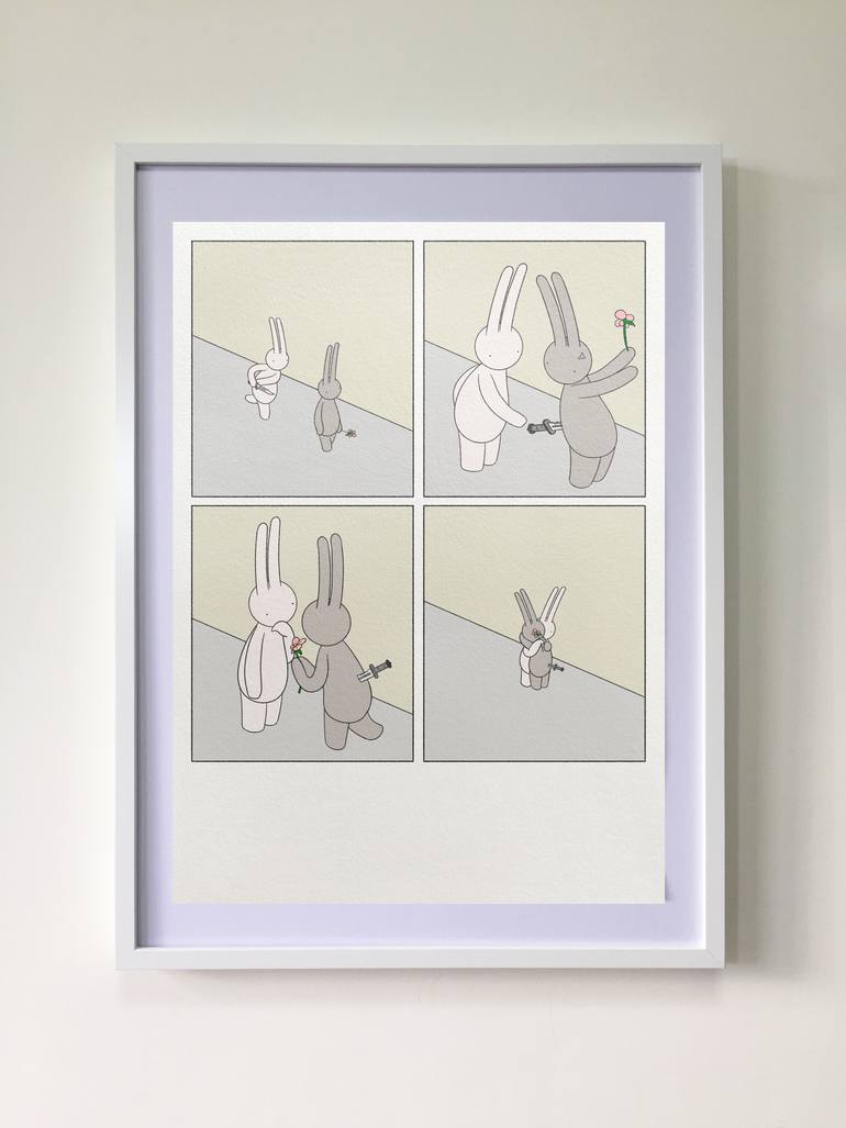 Original Illustration Humor Printmaking by Mr Clement