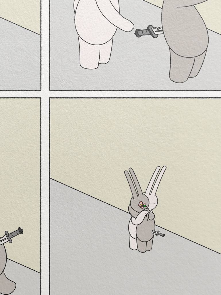 Original Illustration Humor Printmaking by Mr Clement