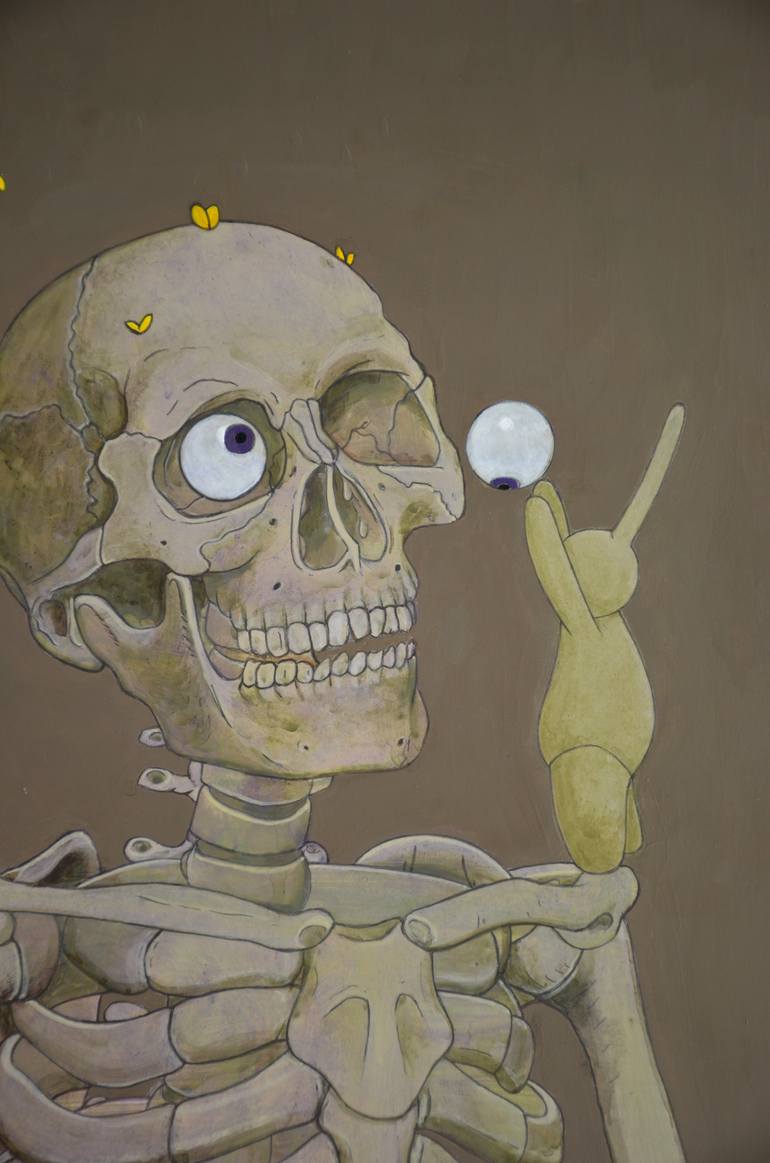 Original Contemporary Fantasy Painting by Mr Clement