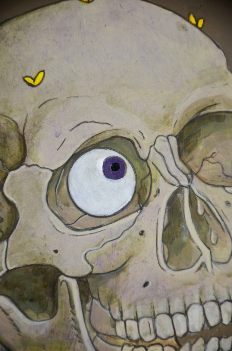 Original Contemporary Fantasy Painting by Mr Clement