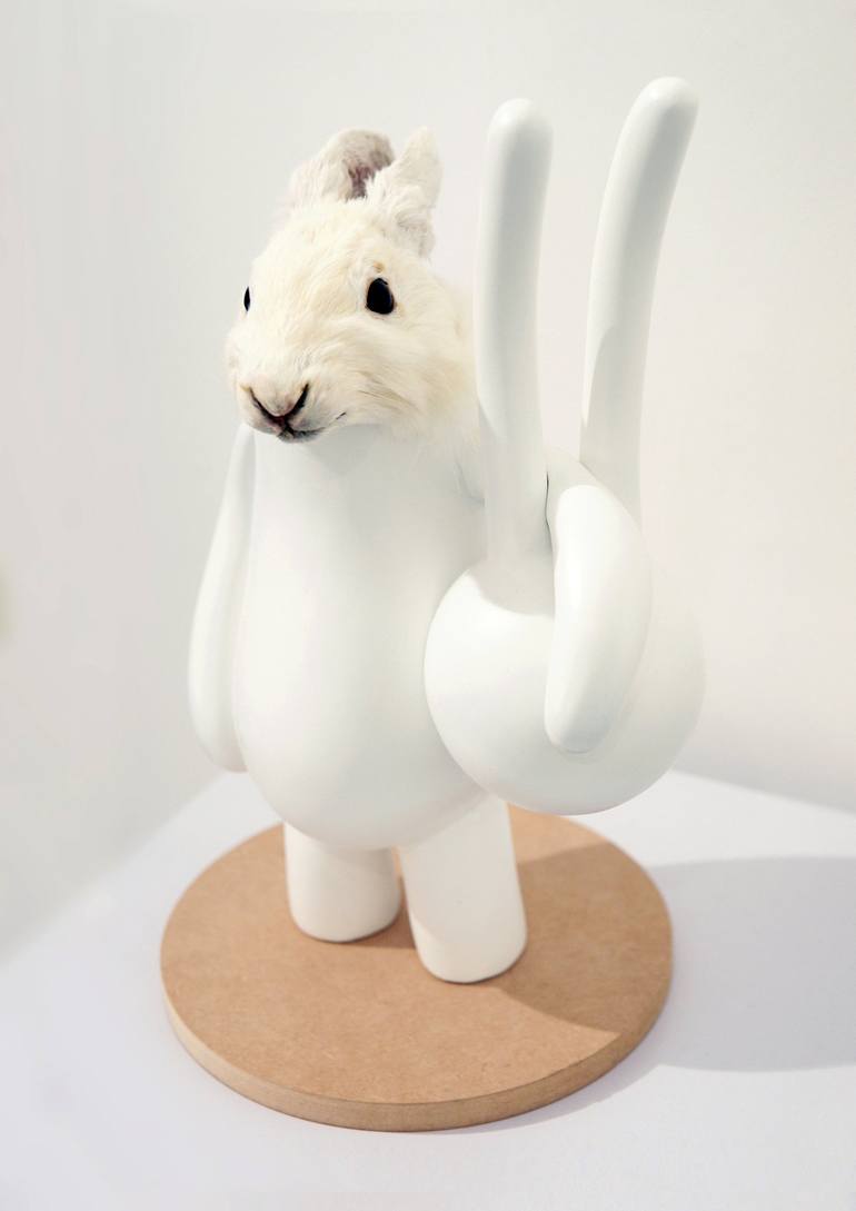 Original Pop Art Animal Sculpture by mr clement