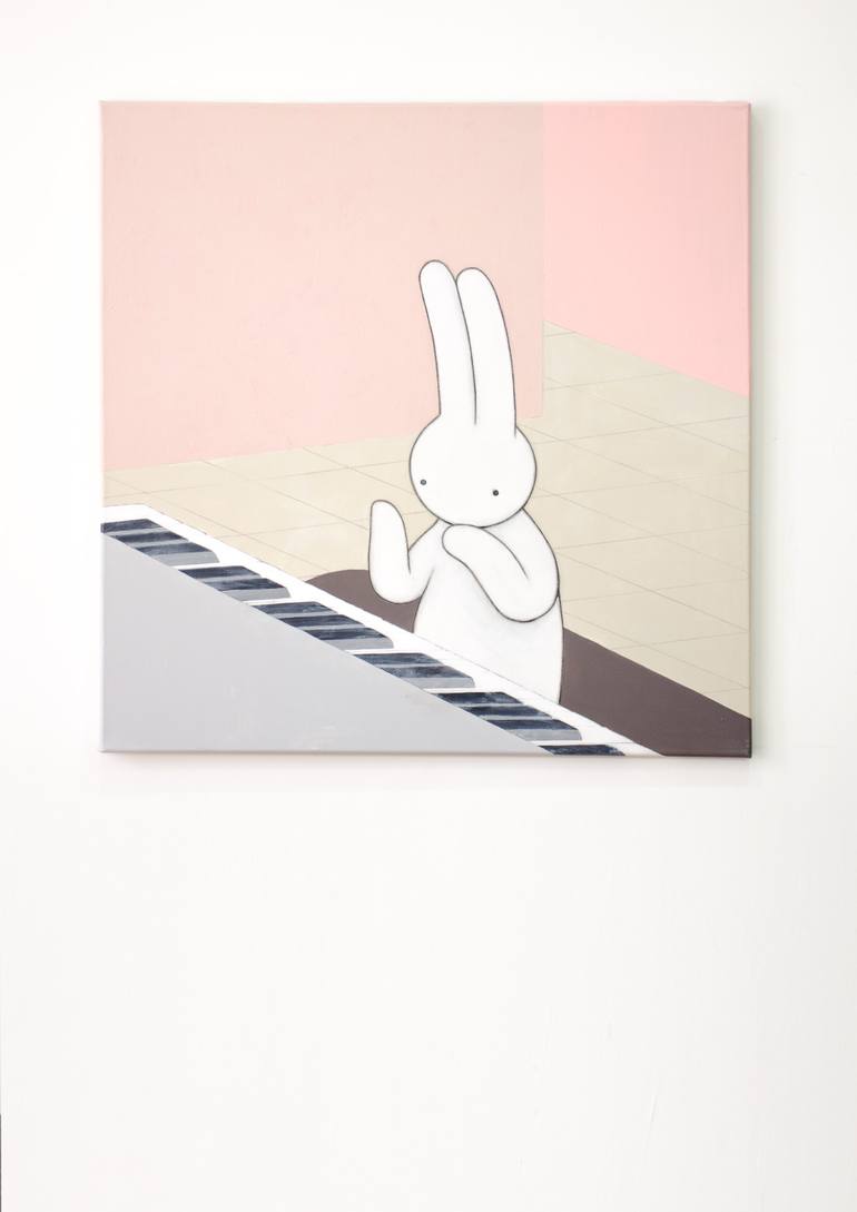 Original Figurative Comics Painting by Mr Clement