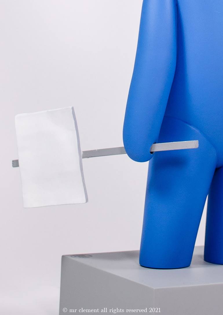 Original Figurative Cartoon Sculpture by Mr Clement