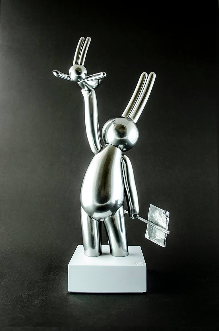 Original Figurative Love Sculpture by Mr Clement