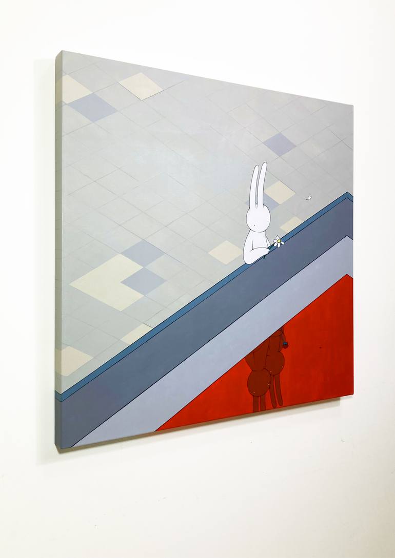 Original Illustration Love Painting by Mr Clement