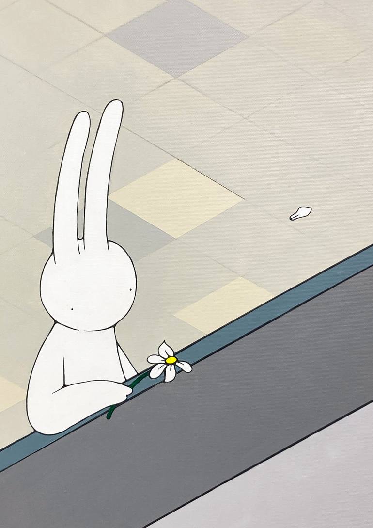 Original Illustration Love Painting by Mr Clement