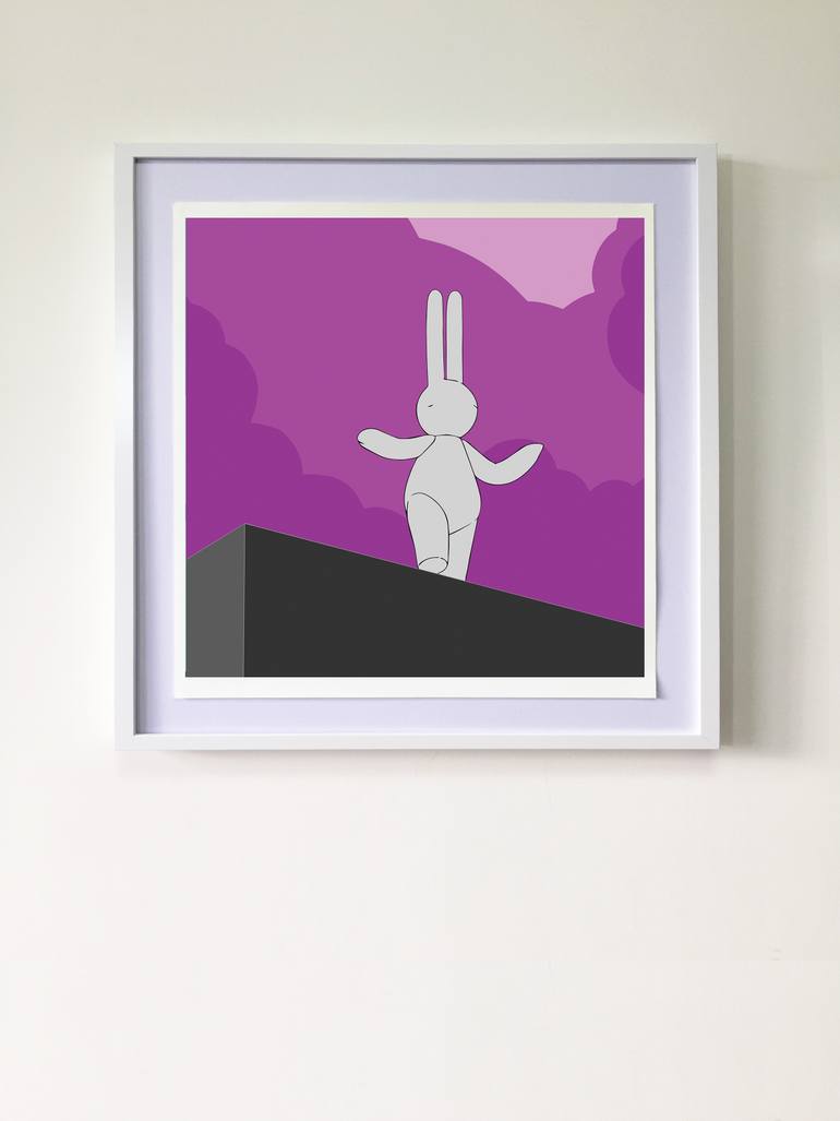 Original Figurative Comics Printmaking by Mr Clement