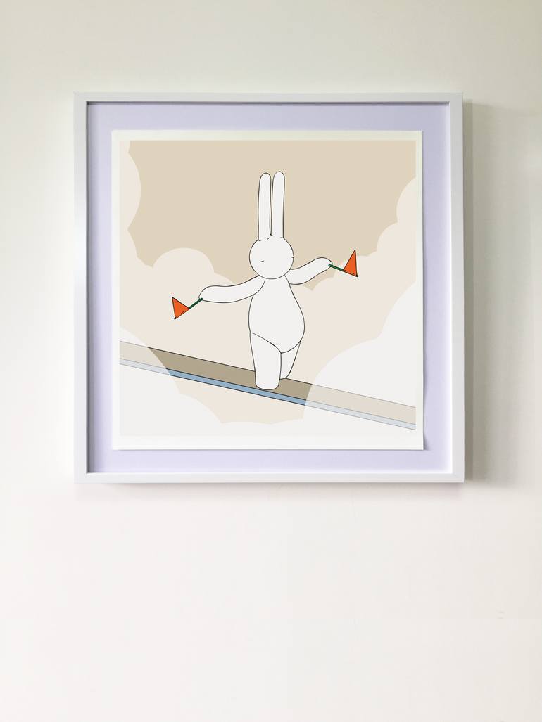 Original Figurative Comics Printmaking by Mr Clement