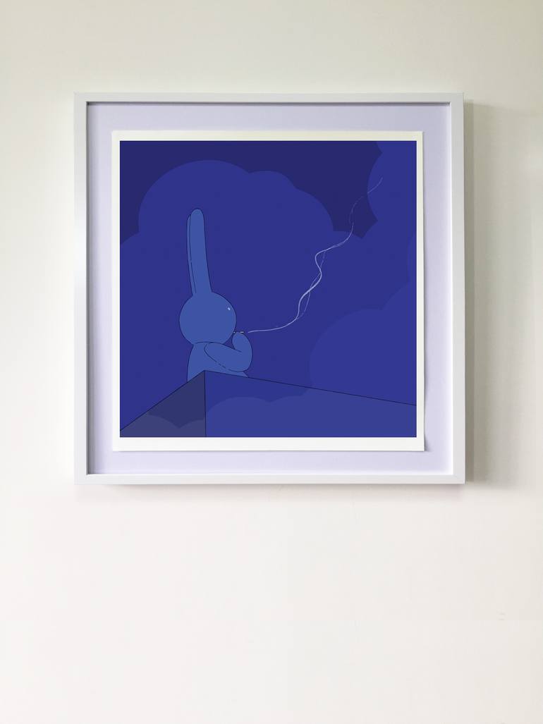 Original Figurative Comics Printmaking by Mr Clement