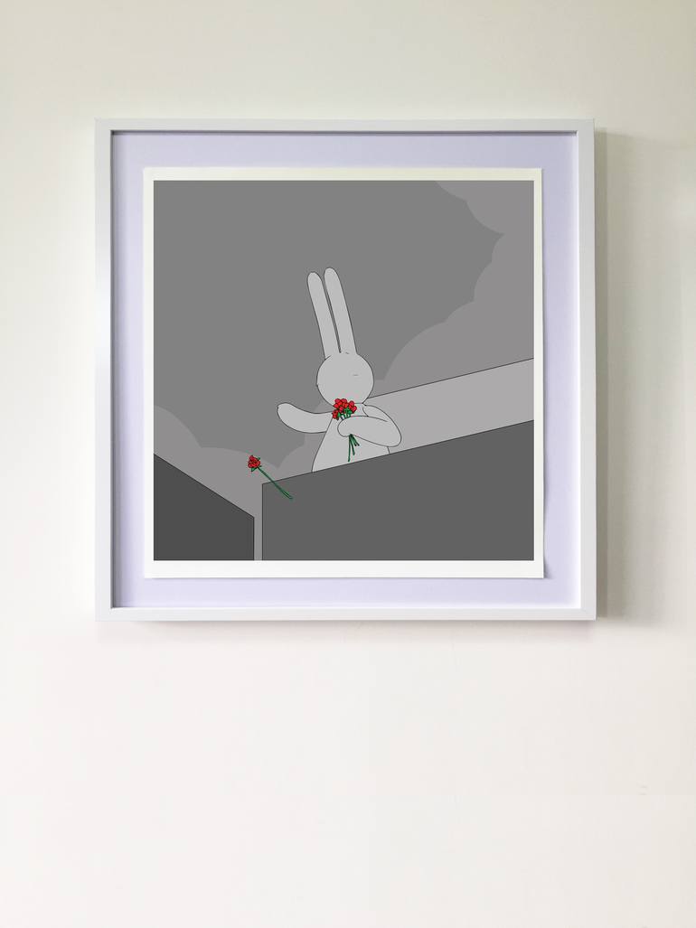 Original Figurative Comics Printmaking by Mr Clement