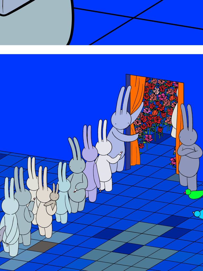 Original Figurative Comics Printmaking by Mr Clement