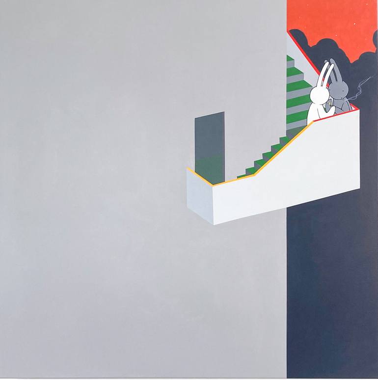 Original Contemporary Humor Paintings by Mr Clement