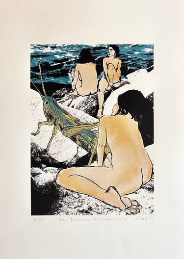 Original Nude Printmaking by Skadi Engeln