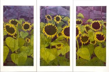 Original Floral Printmaking by Skadi Engeln