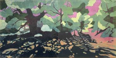 Print of Figurative Landscape Printmaking by Skadi Engeln