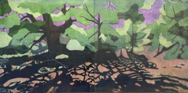 Original Figurative Landscape Printmaking by Skadi Engeln