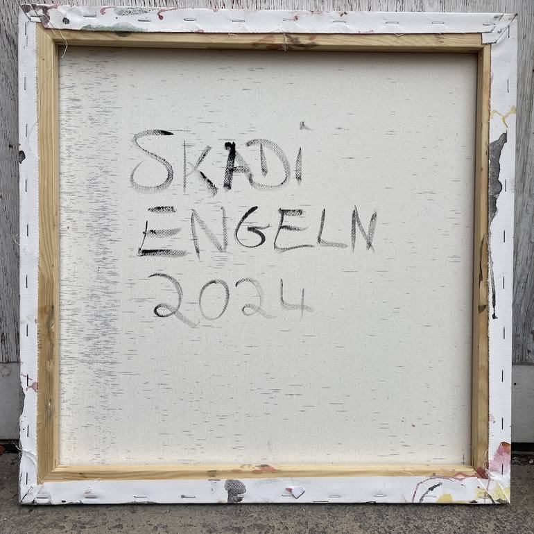 Original Contemporary Cats Painting by Skadi Engeln