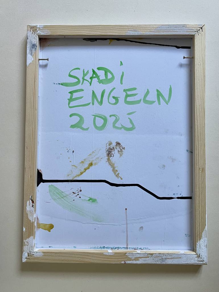 Original Abstract Women Painting by Skadi Engeln