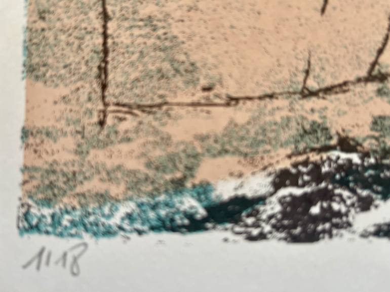 Original Contemporary Beach Printmaking by Skadi Engeln