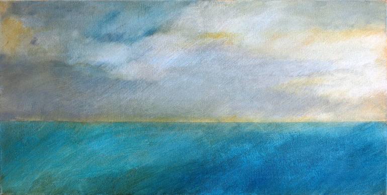 Original Abstract Seascape Painting by Skadi Engeln