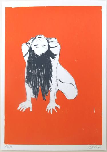 Original Fine Art Nude Printmaking by Skadi Engeln