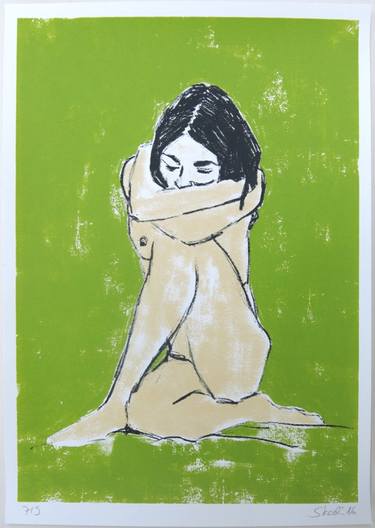 Original Nude Printmaking by Skadi Engeln